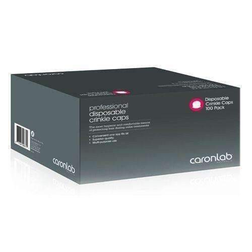 CARONLAB - Disposable Non Woven Crinkle Caps Hair Net 100pcs
