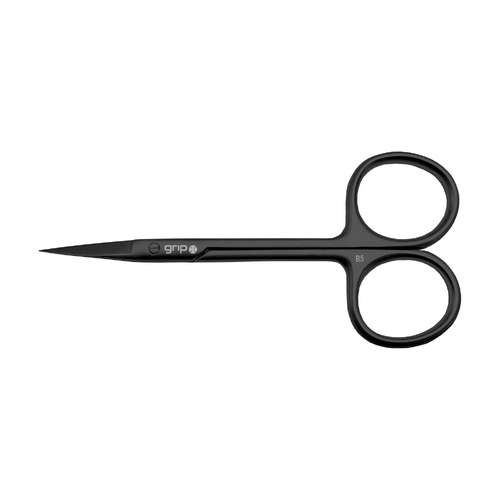 Caronlab Grip Precision Nail Tip Scissors B5 (Matte Black)