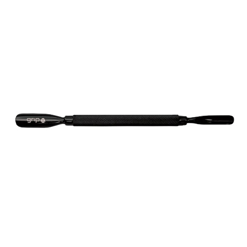 Caronlab Grip Professional Cuticle Pusher Double Ended matte Black - MB6