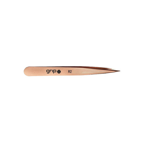 Caronlab Grip Pointed Tip Tweezer R2 (Rose Gold)