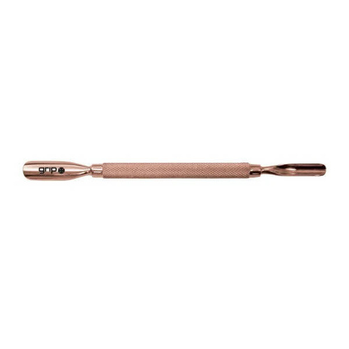 Caronlab Grip Cuticle Pusher R6 (Rose Gold, Double Ended Spoon)