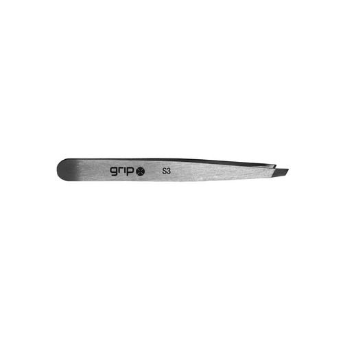 Caronlab Grip Professional Tweezer Claw Slanted Tip Stainless Steel - PS3
