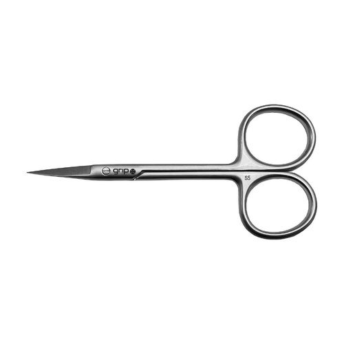 Caronlab Grip Precision Nail Tip Scissors S5 (Stainless Steel)