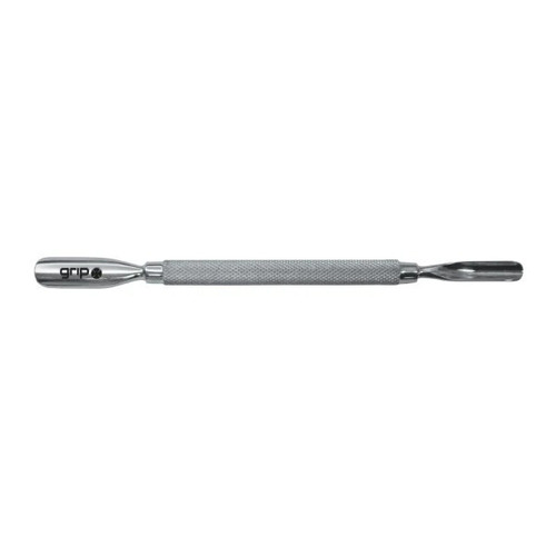 Caronlab Grip Cuticle Pusher S6 (Stainless Steel, Double Ended Spoon)