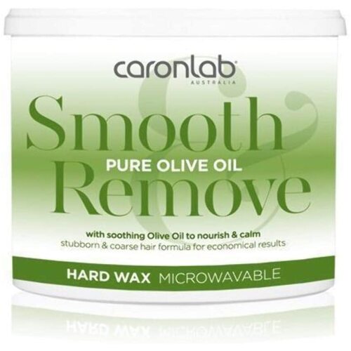 Caronlab Pure Olive Oil Hard Hot Wax Microwaveable 400g