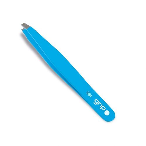Caronlab Grip Professional Claw Straight Tip Tweezer Bright Blue GB4