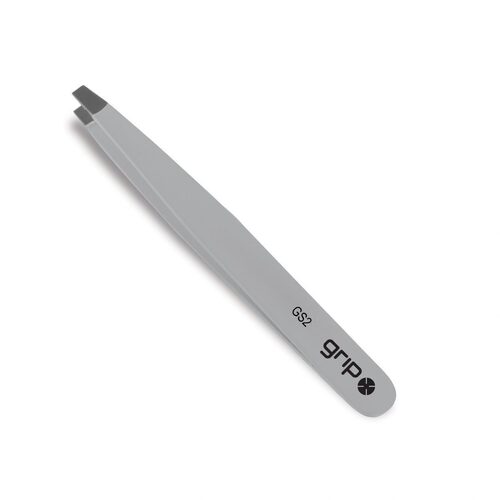 Caronlab Grip Professional Straight Tip Tweezer Stainless Steel GS2