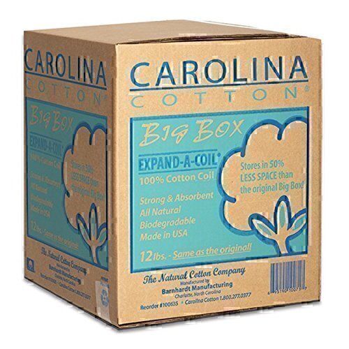 CAROLINA COTTON - Cotton Coil Big Box Expand-A-Coil 12lbs.CAROLINA 