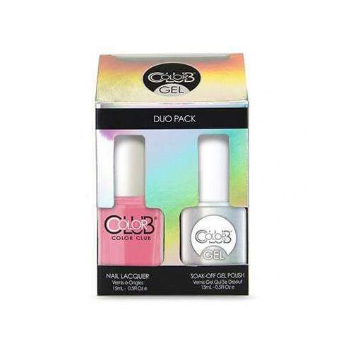 COLOR CLUB DUO 885 She's Sooo Glam GEL + LACQUER