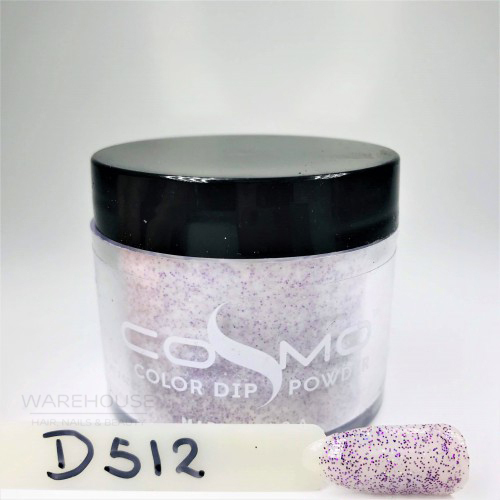 COSMO D512 - 56g Dipping Powder Nail System Color