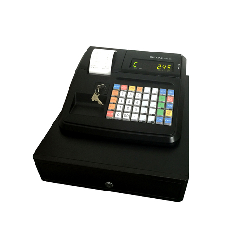 Optimas ER-80 N26 Heavy Duty Electronic Cash Register POS with Drawer 40 Keys