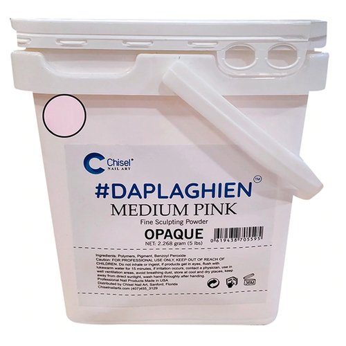 Chisel Dap La Ghien - Fine Sculpting Acrylic Powder Medium Pink 5lbs