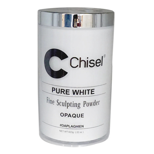 Chisel Dap La Ghien - Fine Sculpting Acrylic Powder Pure White 22oz