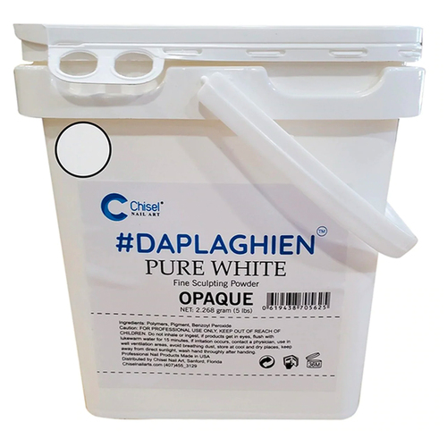 Chisel Dap La Ghien - Fine Sculpting Acrylic Powder Pure White 5lbs