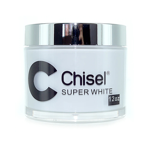 Chisel Dip & Acrylic Powder - Super White 12oz