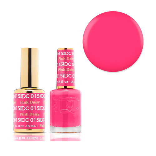 DND 015 Pink Daisy - DC Collection Gel & Lacquer Duo 18ml