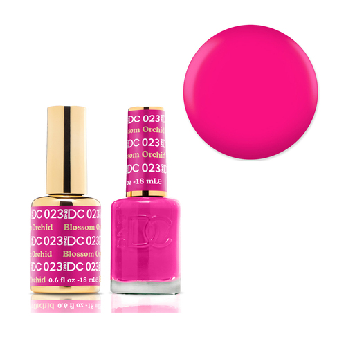 DND 023 Blossom Orchid - DC Collection Gel & Lacquer Duo 18ml