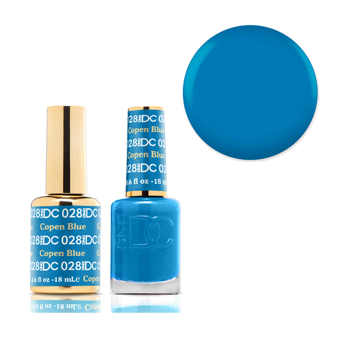 DND 028 Copen Blue - DC Collection Gel & Lacquer Duo 18ml