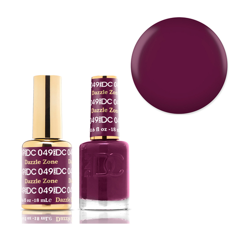 DND 049 Dazzle Zone - DC Collection Gel & Lacquer Duo 18ml