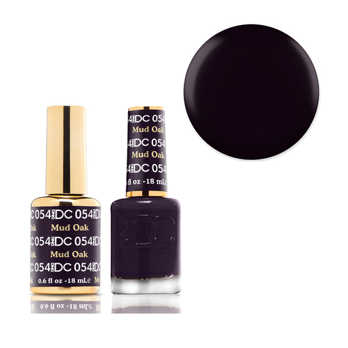 DND 054 Mud Oak - DC Collection Gel & Lacquer Duo 18ml