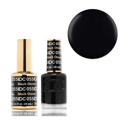 DND 055 Black Ocean - DC Collection Gel & Lacquer Duo 18ml