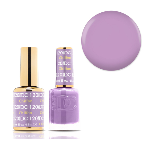 DND 120 Chiffon - DC Collection Gel & Lacquer Duo 18ml