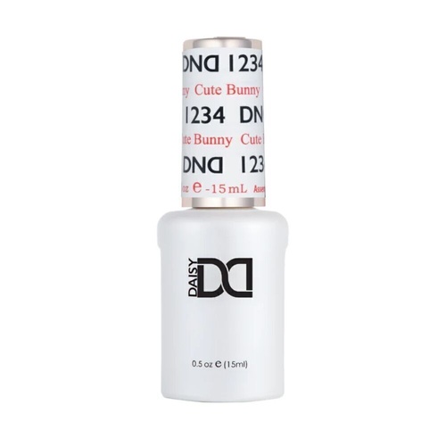 DND 1234 Cute Bunny - Sheer Collection Nail Gel Polish 15ml