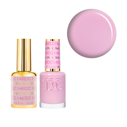 DND 148 Soft Pink - DC Collection Gel & Lacquer Duo 18ml