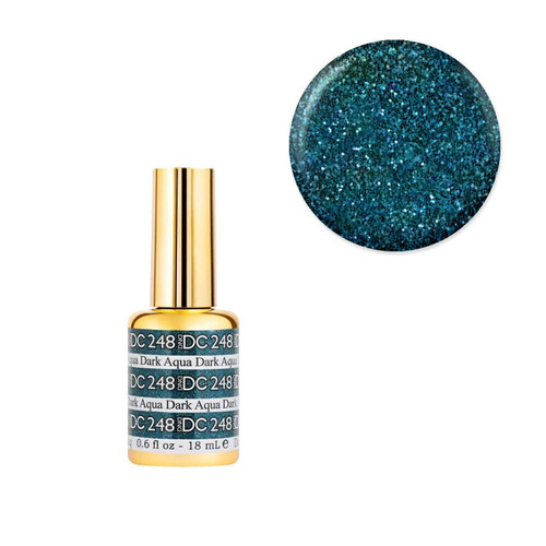 DND 248 Dark Aqua - DC Mermaid Collection Gel Polish 18ml