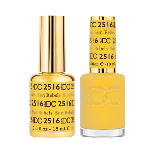 DND 2516 Sun Rebels - DC Free Spirit Collection Gel & Lacquer Duo 18ml