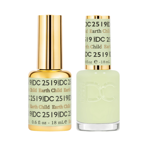 DND 2519 Earth Child - DC Free Spirit Collection Gel & Lacquer Duo 18ml