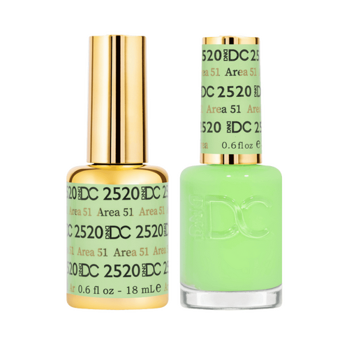DND 2520 Area 51 - DC Free Spirit Collection Gel & Lacquer Duo 18ml
