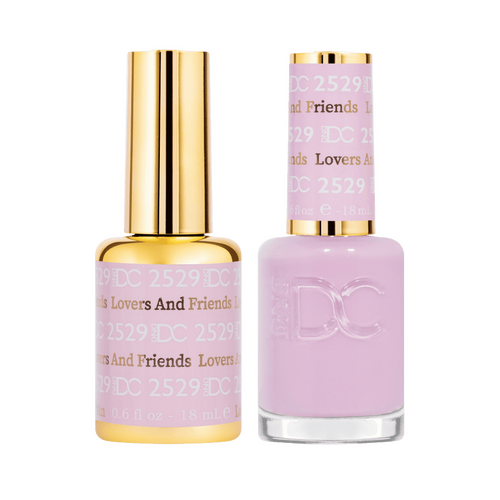 DND 2529 Lovers and Friends - DC Free Spirit Collection Gel & Lacquer Duo 18ml