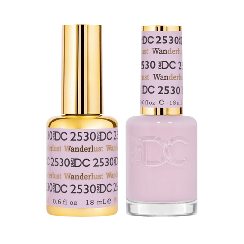 DND 2530 Wanderlust - DC Free Spirit Collection Gel & Lacquer Duo 18ml