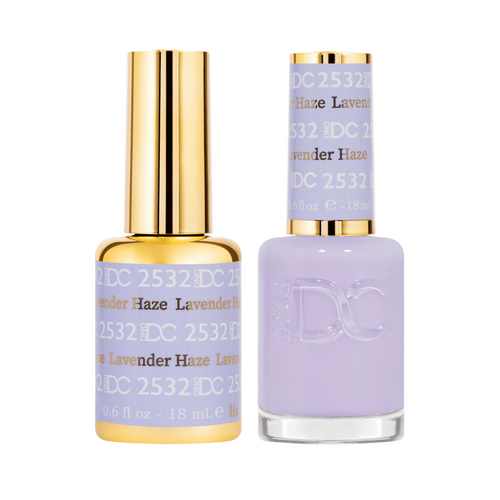DND 2532 Lavender Haze - DC Free Spirit Collection Gel & Lacquer Duo 18ml