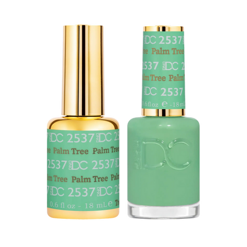 DND 2537 Palm Tree - DC Free Spirit Collection Gel & Lacquer Duo 18ml