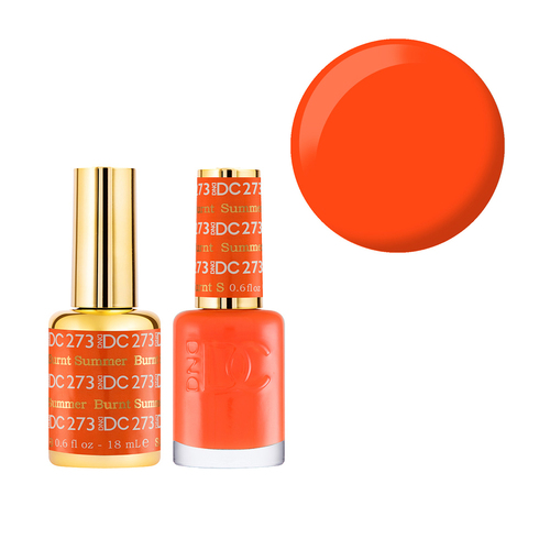 DND 273 Burnt Summer - DC Collection Gel & Lacquer Duo 18ml