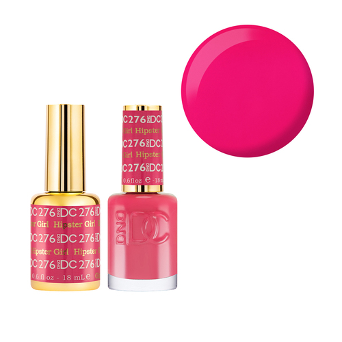 DND 276 Hipster Girl - DC Collection Gel & Lacquer Duo 18ml