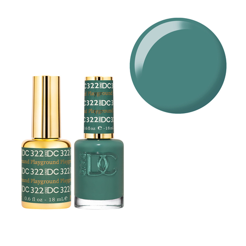 DND 322 Playground - DC Collection Nail Gel & Lacquer Polish Duo 18ml