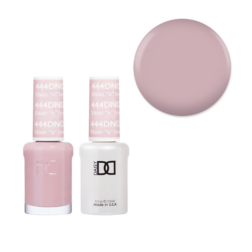 DND 444 Short "N" Sweet - Daisy Collection Gel & Lacquer Duo 15ml