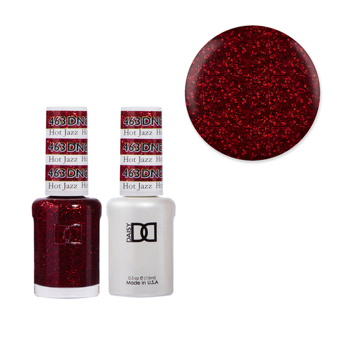 DND 463 Hot Jazz - Daisy Collection Gel & Lacquer Duo 15ml