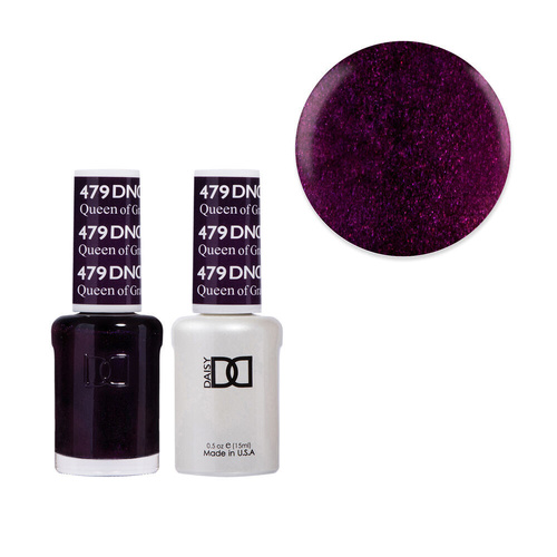DND 479 Queen of Grape - Daisy Collection Gel & Lacquer Duo 15ml