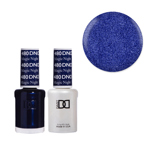 DND 480 Magic Night - Daisy Collection Gel & Lacquer Duo 15ml
