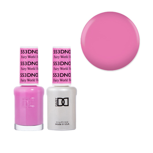 DND 553 Fairy World - Daisy Collection Gel & Lacquer Duo 15ml