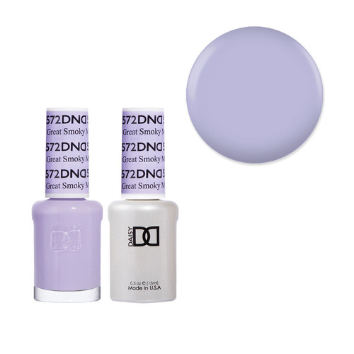 DND 572 Great Smoky Mountain - Daisy Collection Gel & Lacquer Duo 15ml