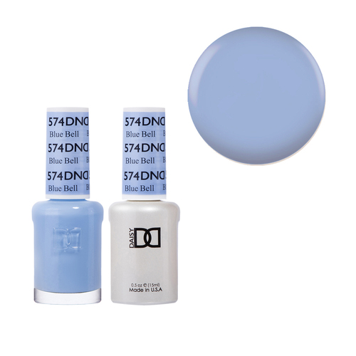 DND 574 Blue Bell - Daisy Collection Gel & Lacquer Duo 15ml