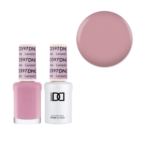 DND 597 Lavender Dream - Daisy Collection Gel & Lacquer Duo 15ml