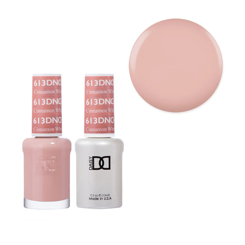 DND 613 Cinnamon Whip - Daisy Collection Gel & Lacquer Duo 15ml