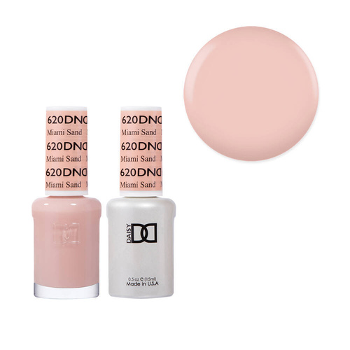 DND 620 Miami Sand - Daisy Collection Gel & Lacquer Duo 15ml