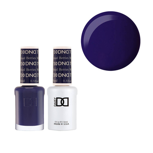 DND 730 Mixed Berries - Daisy Collection Gel & Lacquer Duo 15ml